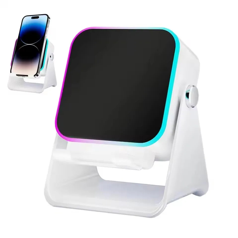 Auto induction speaker with built-in stand