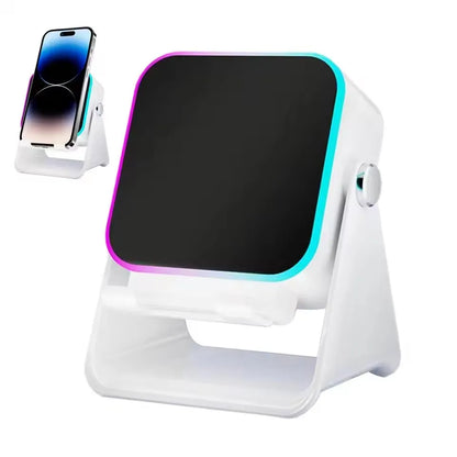 Auto induction speaker with built-in stand