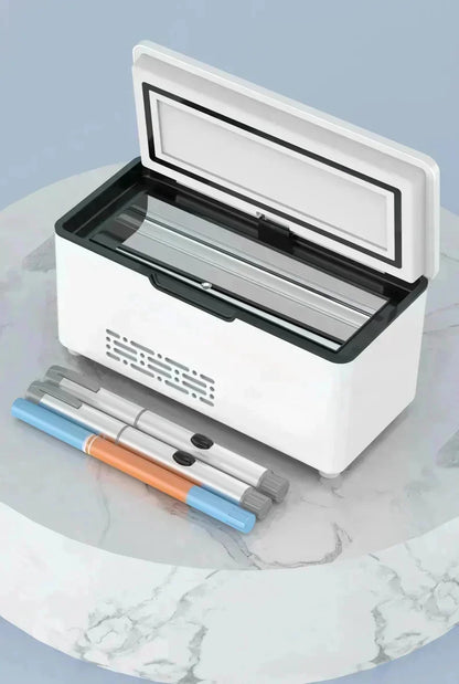 Peptide/Insulin mini fridge with usb plug